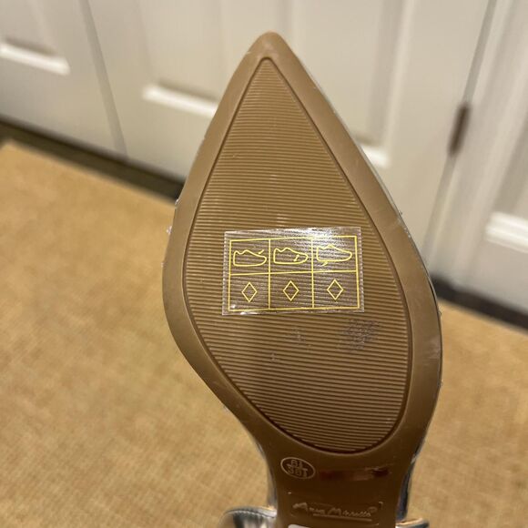 Windsor crystal PVC slingback heels - Picture 3 of 3